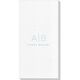 Duogram Initials Luxury Deville Guest Towels Image 3 of 3